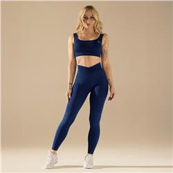 VARRÁSMENTES LEGGINGS V-WAIST MIDNIGHT BLUE