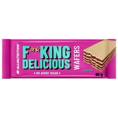 ALLNUTRITION 3 x Fitking Delicious Wafers 80g