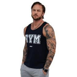 Férfi Tank Top GYM Navy blue
