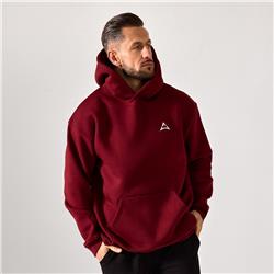 FÉRFI PULÓVER DARK BURGUNDY