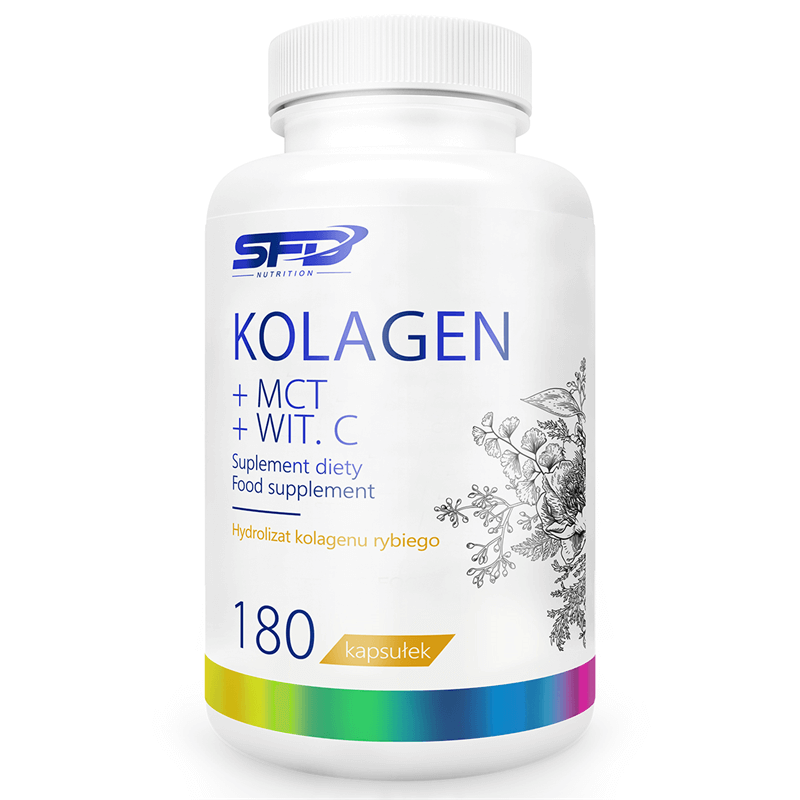 SFD NUTRITION Kollagén + MCT + C-vitamin