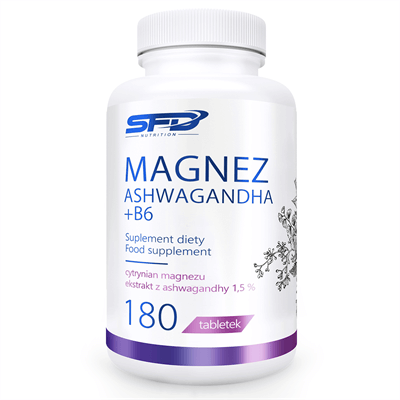 SFD NUTRITION Magnézium Ashwagandha + B6