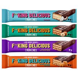 24 x Fitking Delicious Crunchee 18g