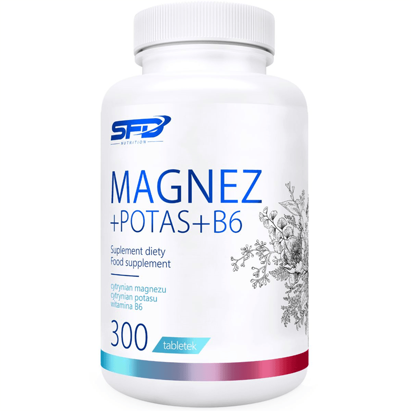SFD NUTRITION MAGNÉZIUM+KÁLIUM+B6