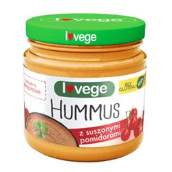 HUMMUS PARADICSOMMAL LOVEGE TÉGELYBEN 180g
