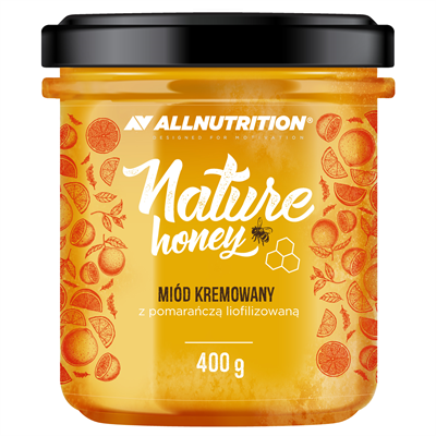 ALLNUTRITION KRÉMESÍTETT MÉZ NARANCCSAL