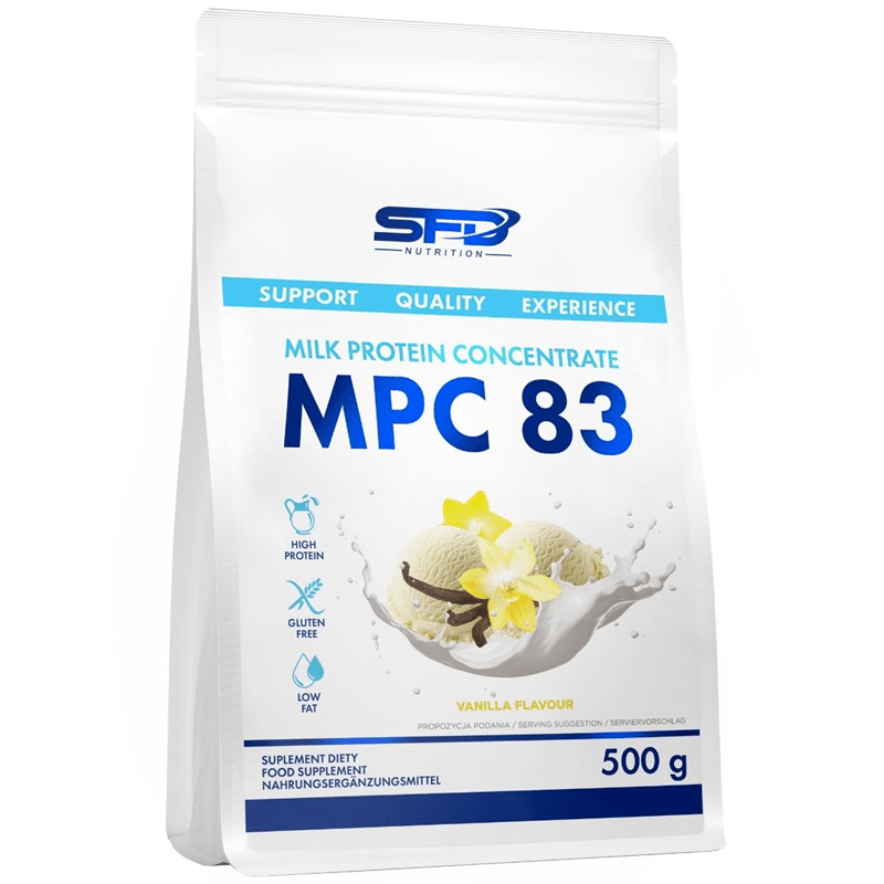 SFD NUTRITION 3+1 INGYEN MPC 83 tejfehérje 500 g