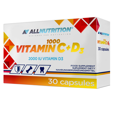 ALLNUTRITION C-VITAMIN 1000 + D3