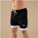 Spodenki 2w1 BLACK-WHITE (1 szt.)