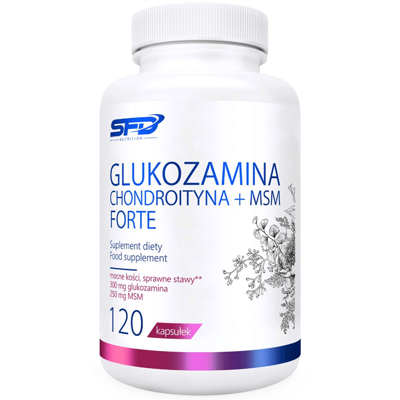 SFD NUTRITION Glükózamin Kondroitin + MSM Forte