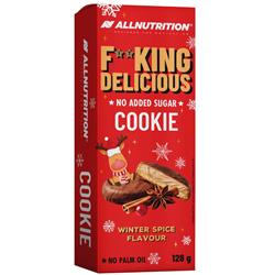 4 x Fitking Cookie Winter Spice Flavour 128g