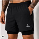 Spodenki Runner 2w1 BLACK (1 szt.)